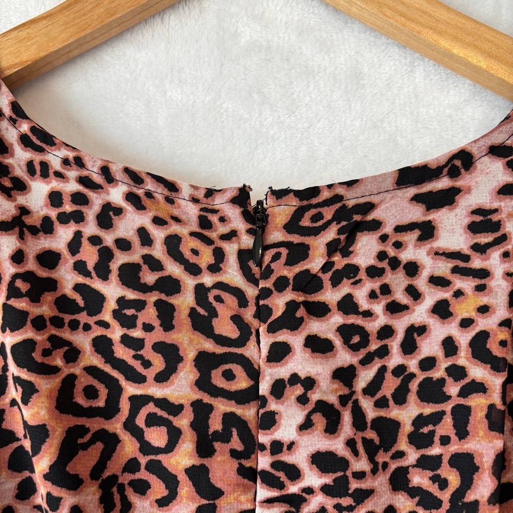 ANTHROPOLOGIE‎ RANNA GILL Leopard Midi Dress small NWT - Picture 12 of 13